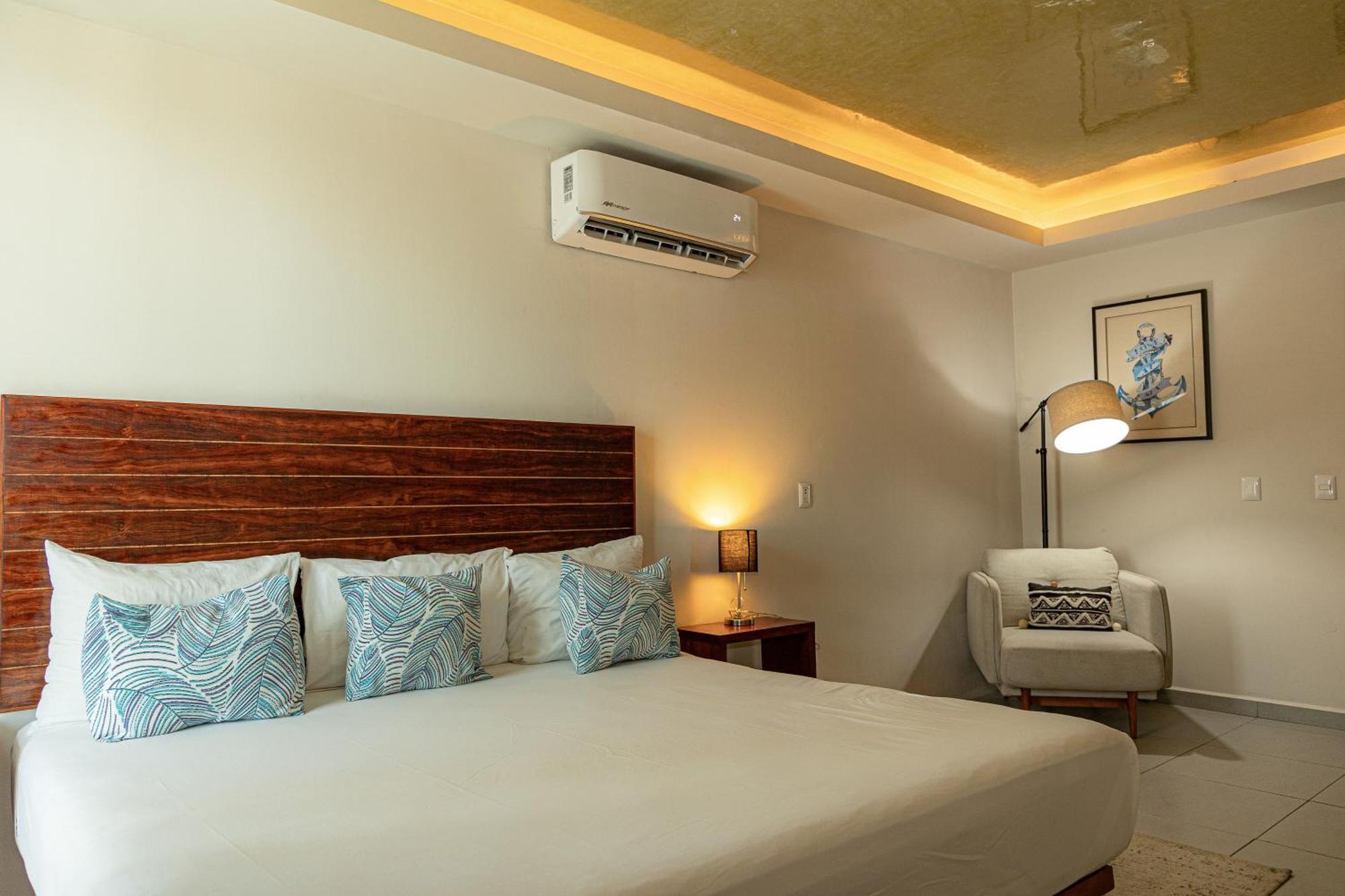 Aquastar Hotel & Apartments Mahahual Exterior foto